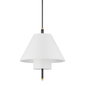 Glenmoore Pendant with Aged Brass Finish