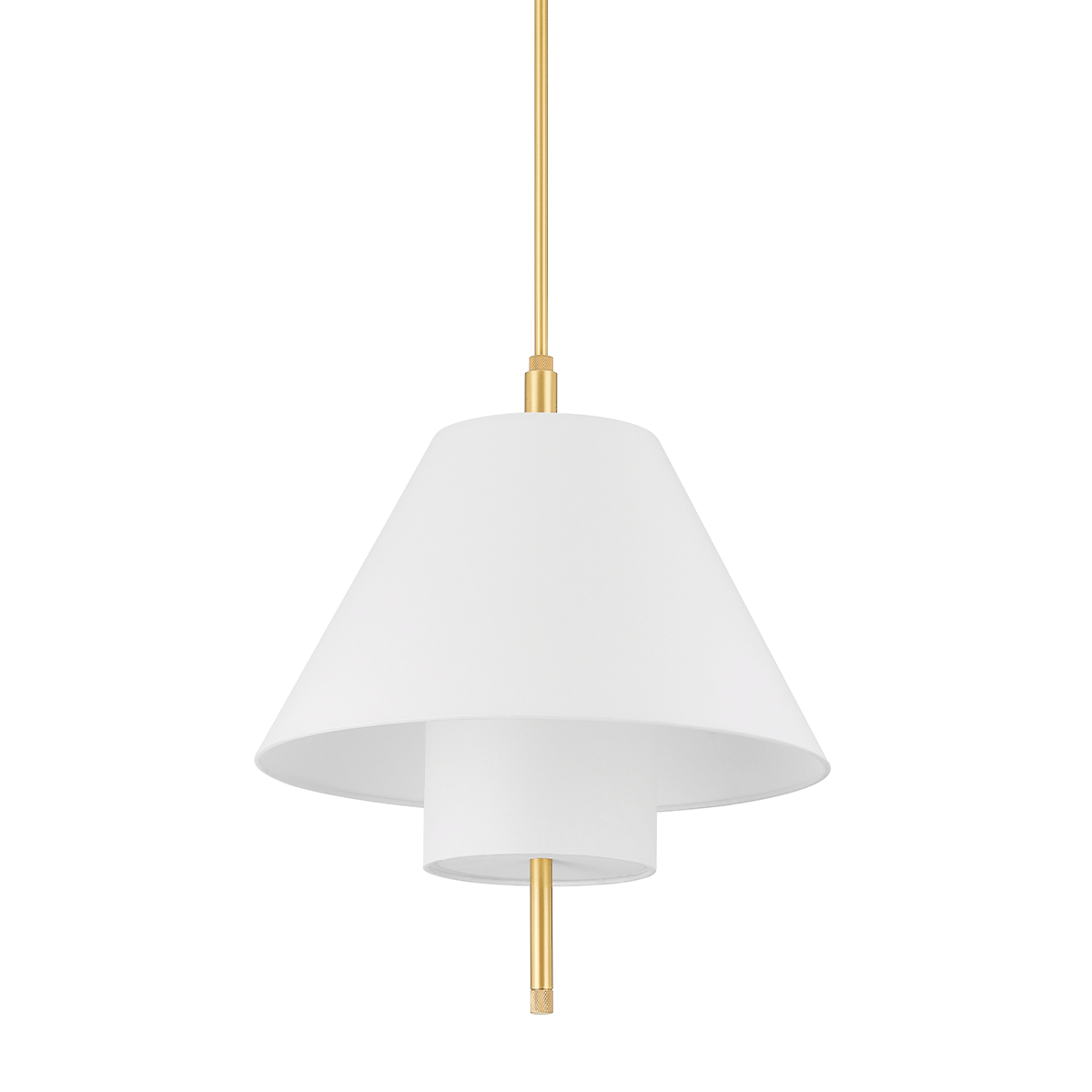 Glenmoore Pendant with Aged Brass Finish