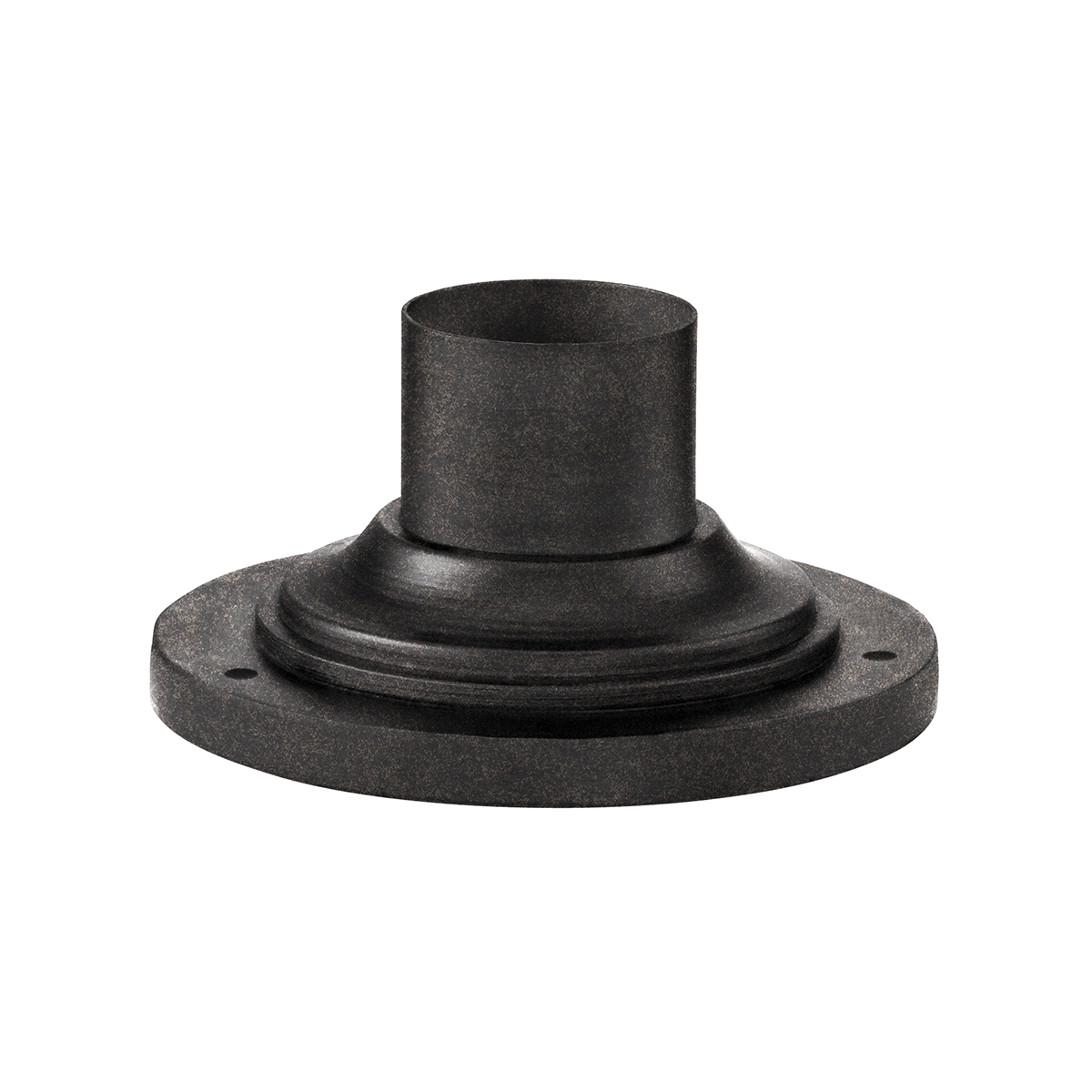 French Iron Round Pier Mount with FRENCH IRON Finish