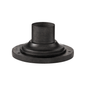French Iron Round Pier Mount with FRENCH IRON Finish