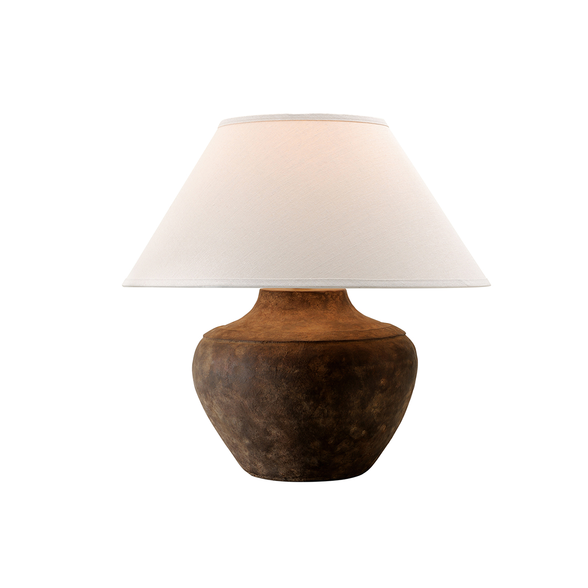 Calabria Table Lamp with Rustco Finish