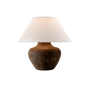 Calabria Table Lamp with Rustco Finish