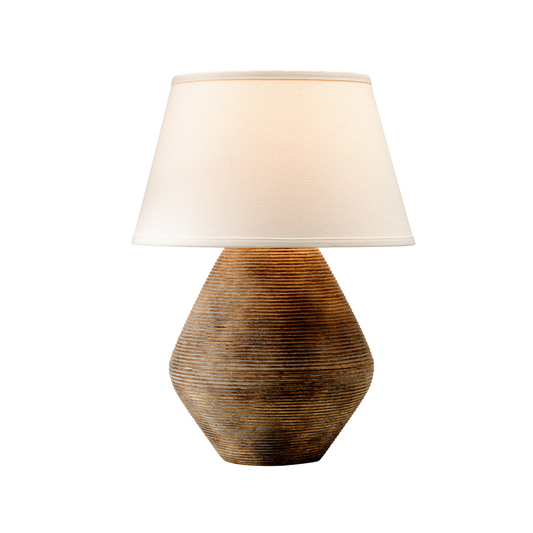 Calabria Table Lamp with Reggio Finish