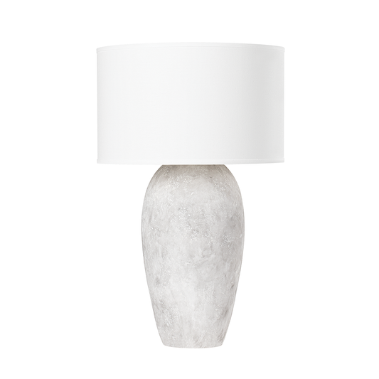 ZEKE Table Lamp with CERAMIC WEATHERED GREY Finish