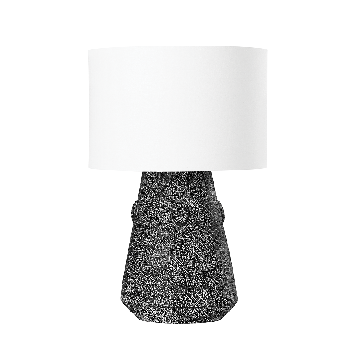 SILAS Table Lamp with CERAMIC ROBINS EGG BLUE Finish