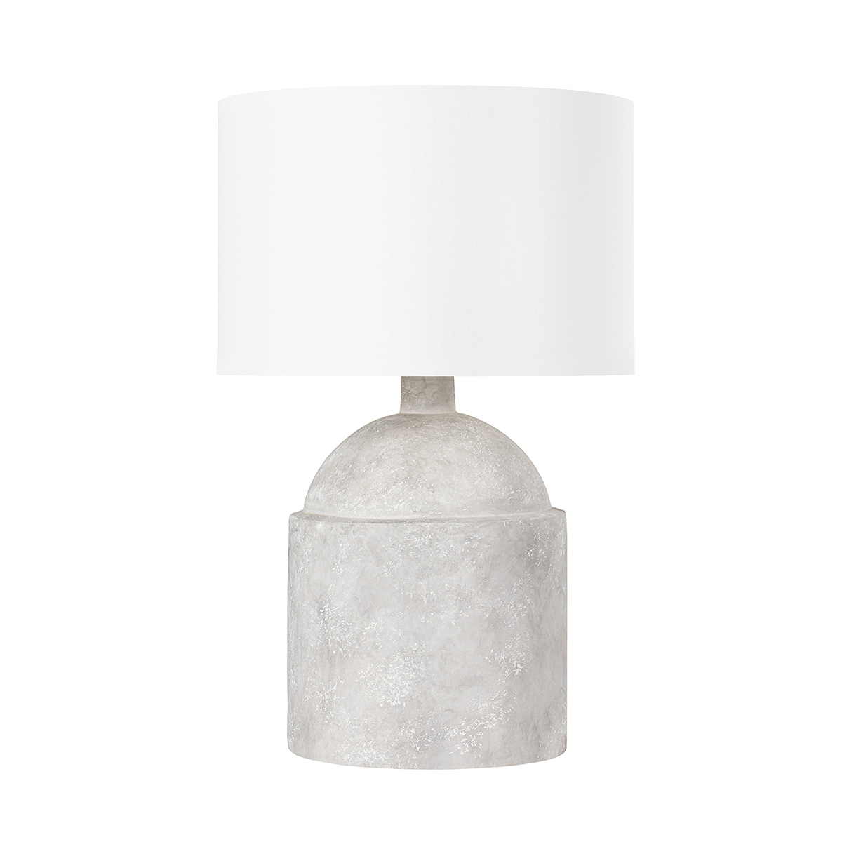 TORRANCE Table Lamp with CERAMIC WEATHERED GREY Finish