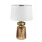 TERRON TABLE LAMP with PATINA BRASS Finish