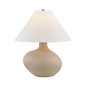 REBECCA TABLE LAMP with CERAMIC ROUGH SAND Finish
