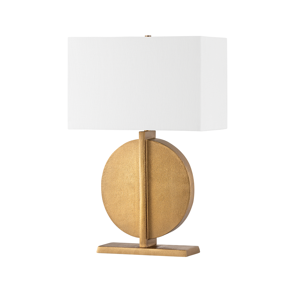 COLMA Table Lamp with PATINA BRASS Finish