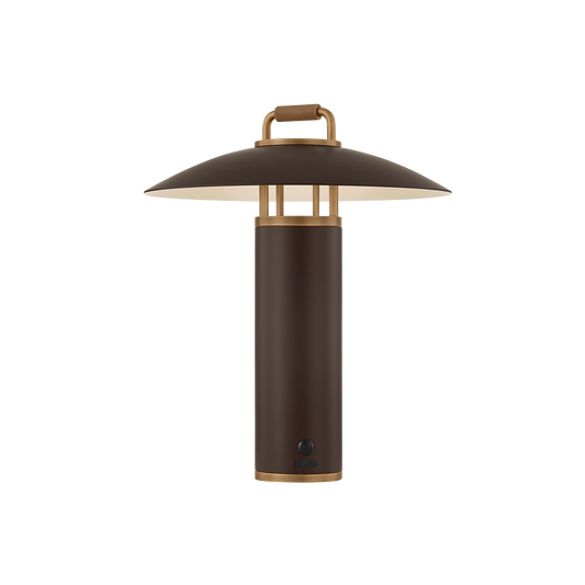 Birk Table Lamp with PATINA BRASS/BRONZE Finish