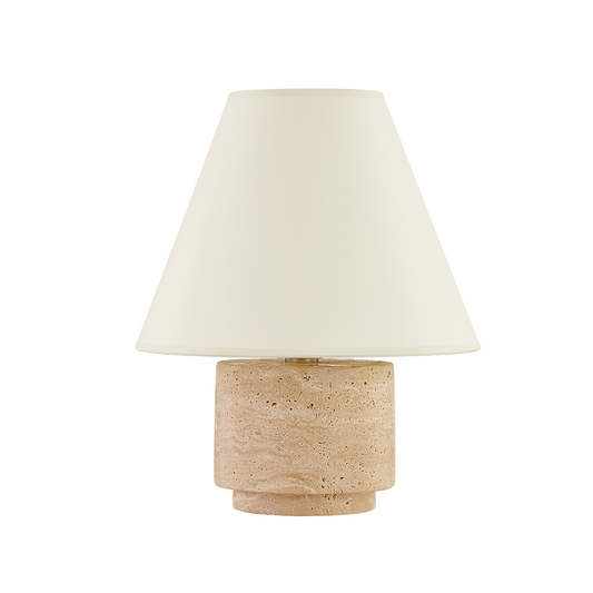 BRONTE Table Lamp with PATINA BRASS Finish