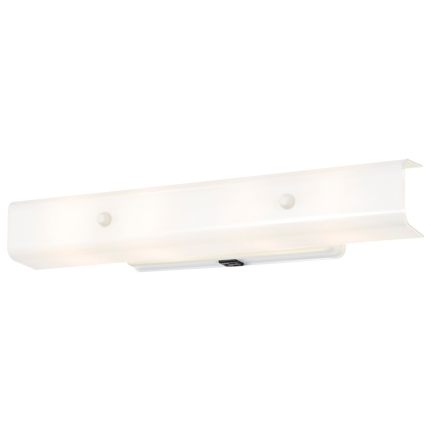 2 LIGHT 14" VANITY W/ OUTLET