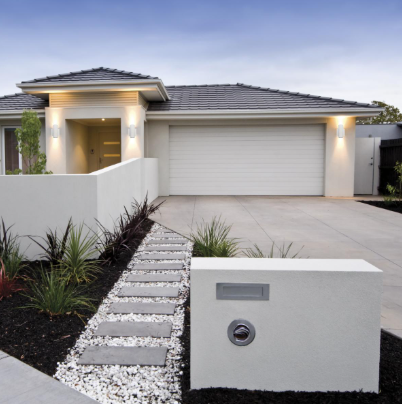 2 Light LED Small Up and Down Sconce Fixture in White Finish