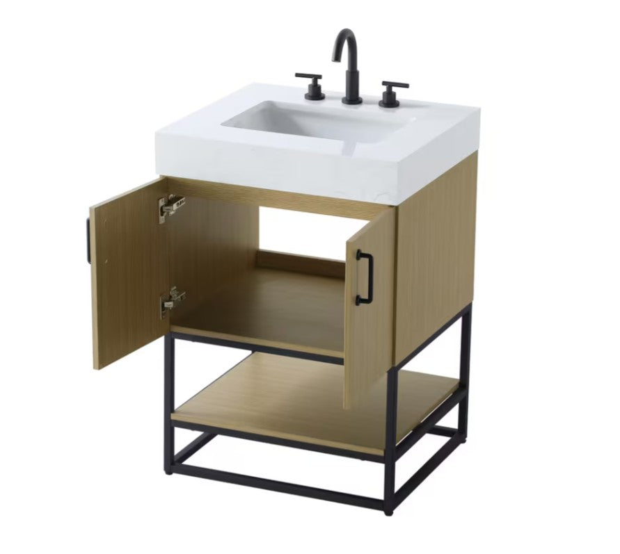 Caroline Collection 24 Inch Bathroom Vanity