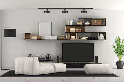 1 Light - LED - 12W Track Head - Square - White - 24 Deg. Beam