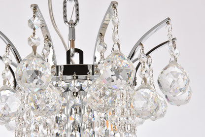 Toureg 16 light Chrome Chandelier Clear Royal Cut Crystal
