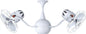 Vent-Bettina 360° dual headed rotational ceiling. Multiple Blade and finish options to choose from.