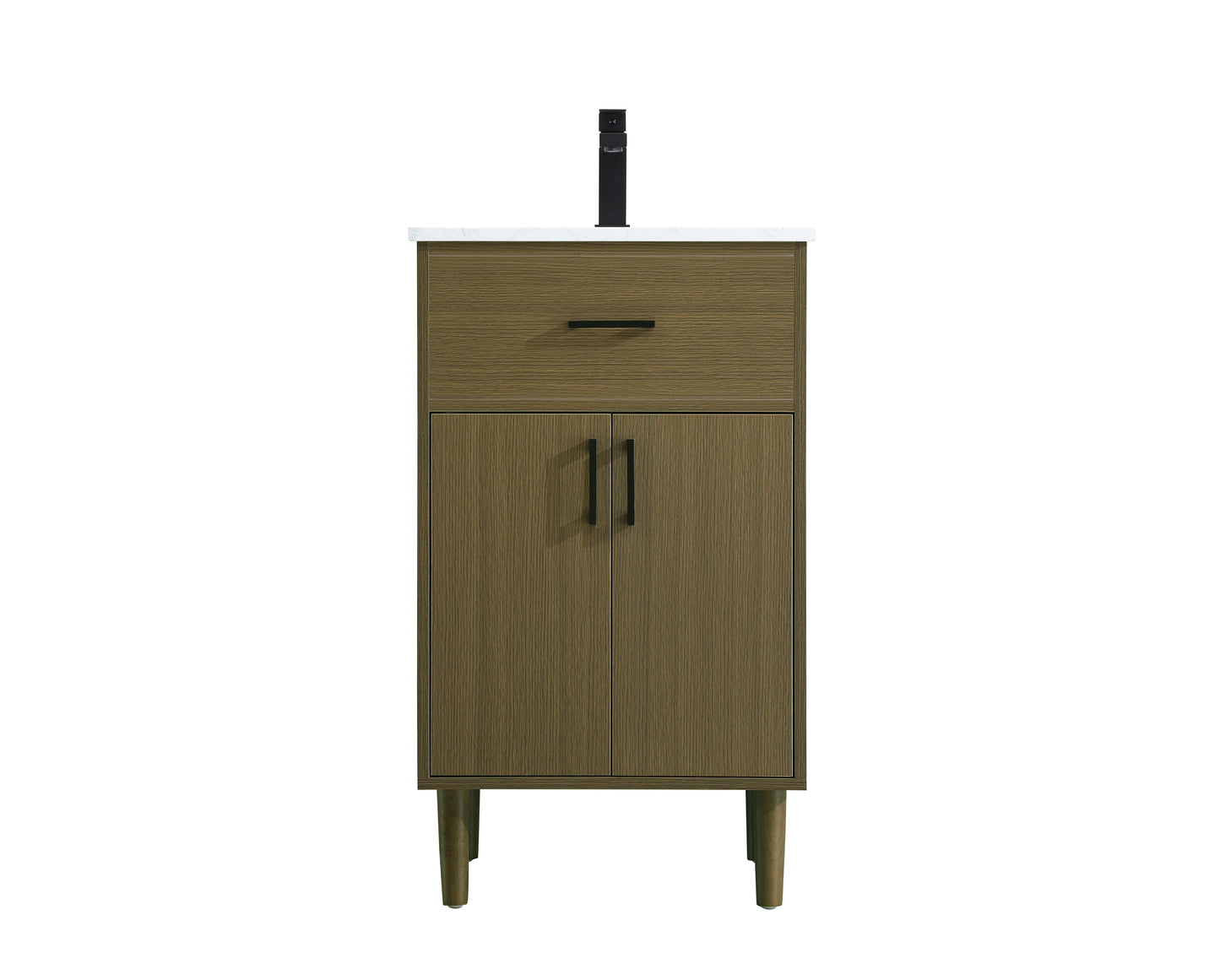 Chandler 20 inch Single Bathroom Vanity in Chestnut Brown
