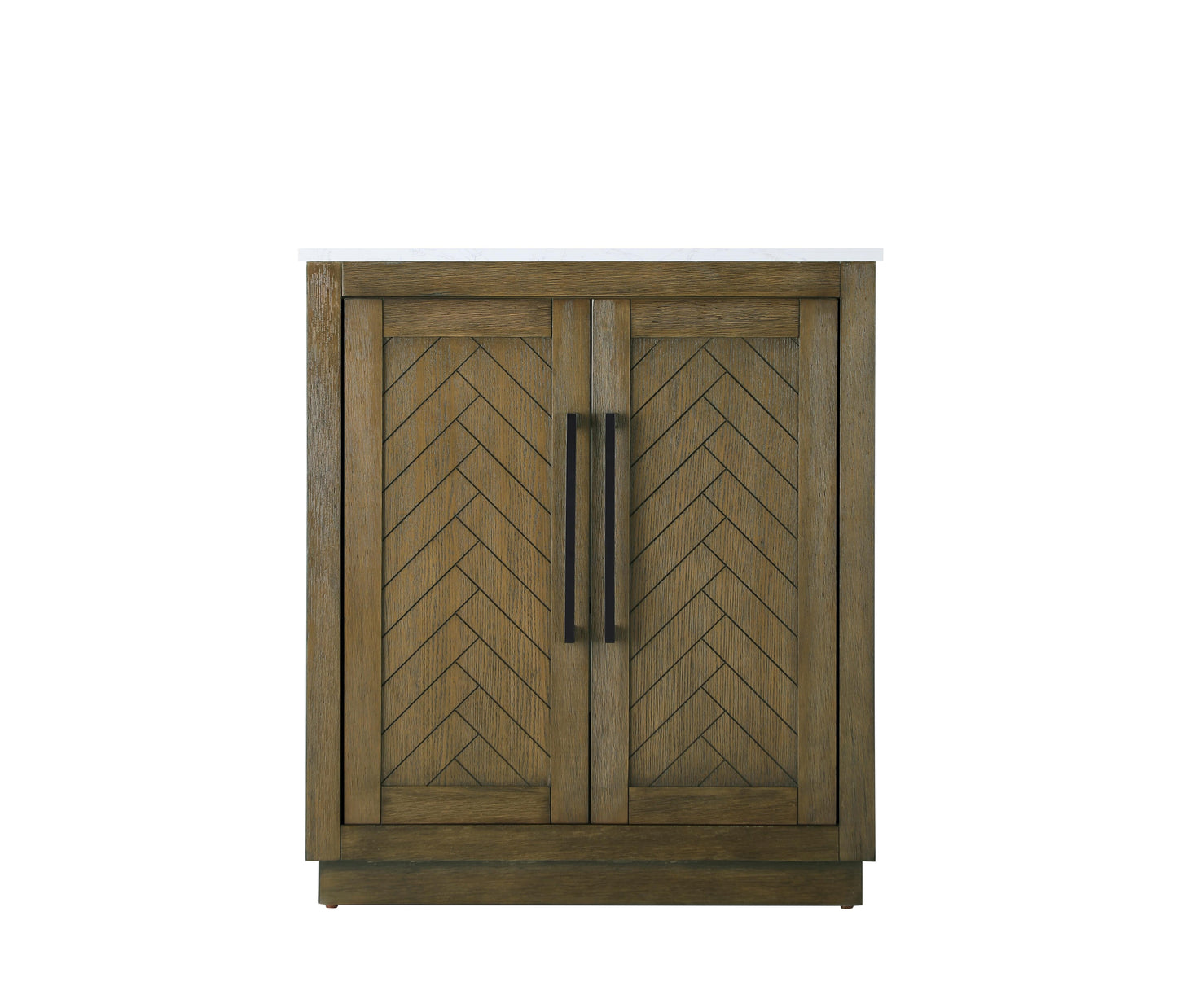 30 inch Single Bathroom Vanity in Hazel Oak