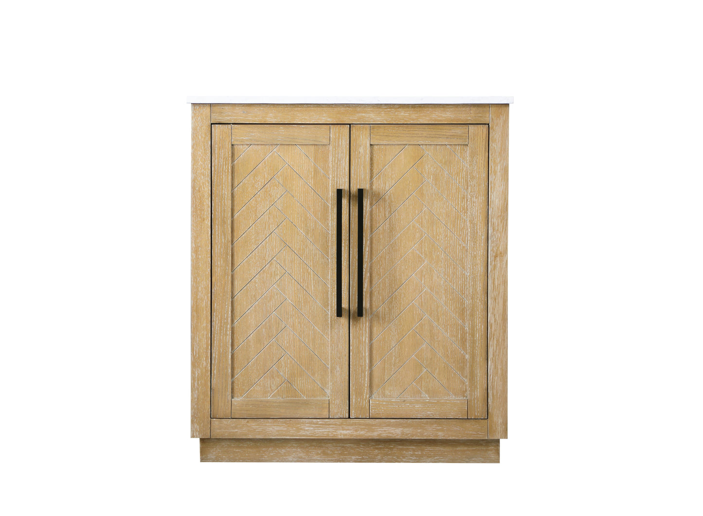 30 inch Single Bathroom Vanity in Linen Oak