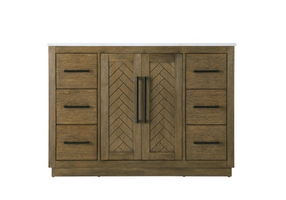 48  inch Single Bathroom Vanity in  Hazel Oak