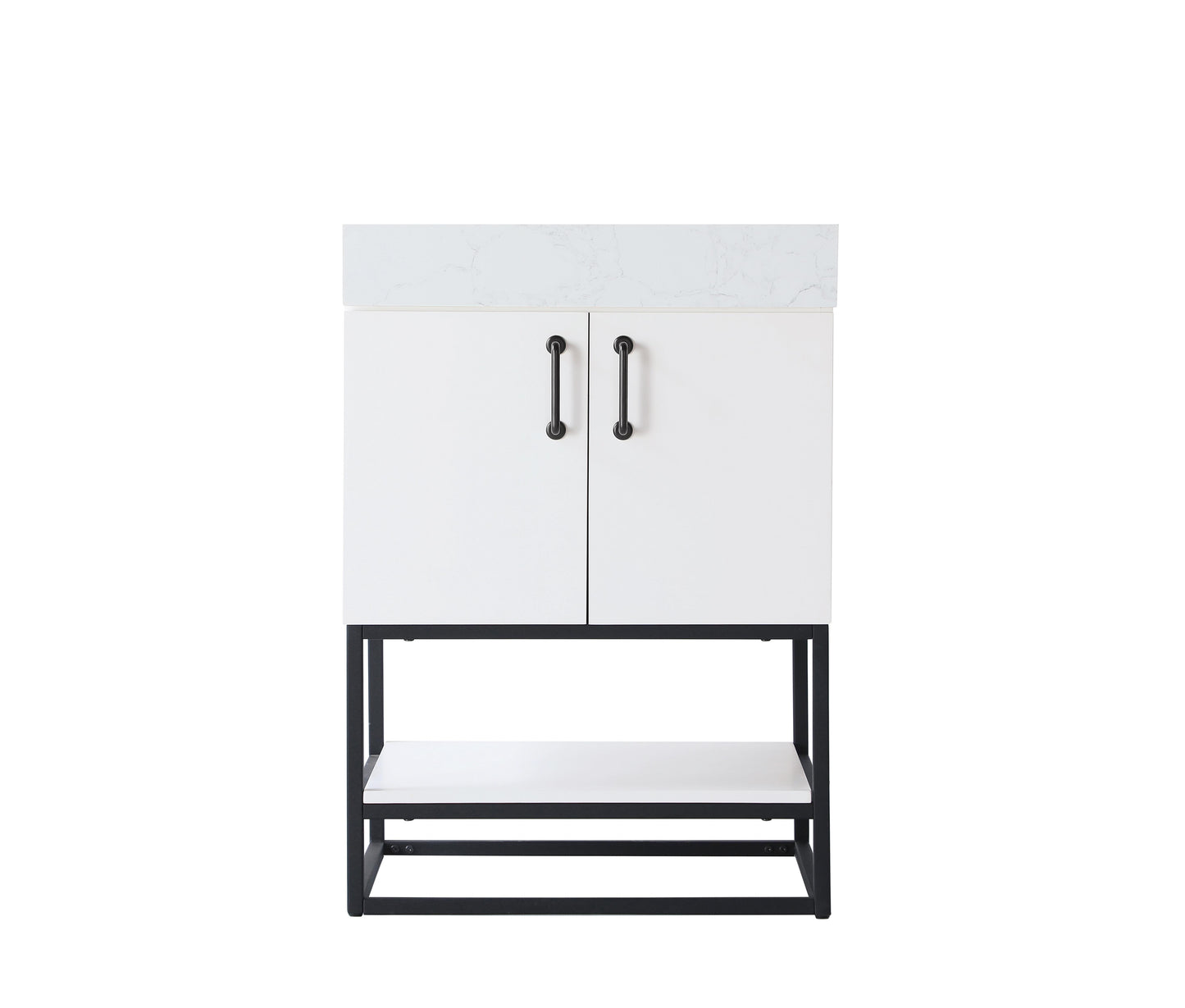 24 inch Single Bathroom Vanity in White