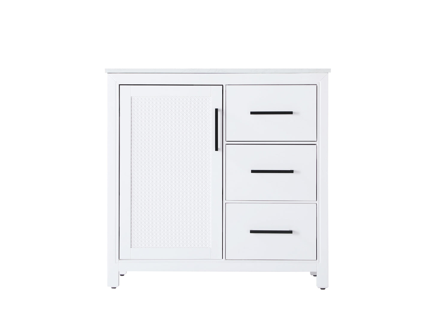 36 Inch Single Bathroom Vanity In White