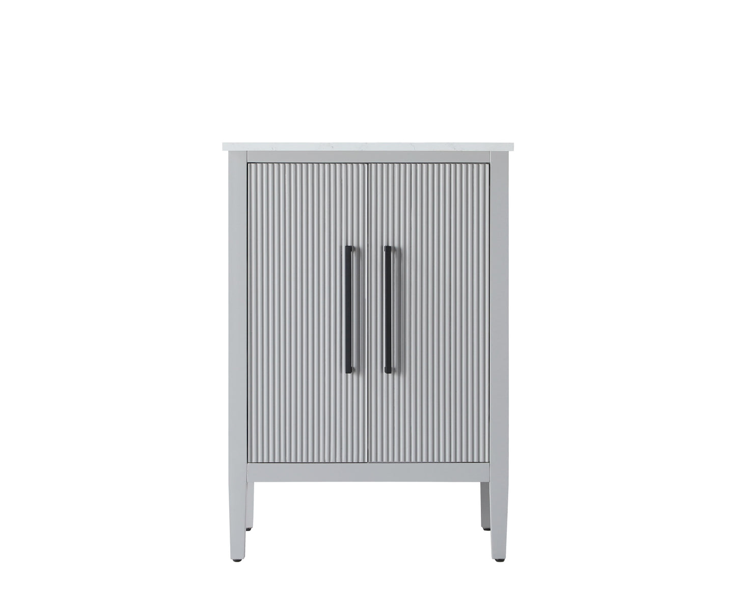 24 inch Single Bathroom Vanity in Grey