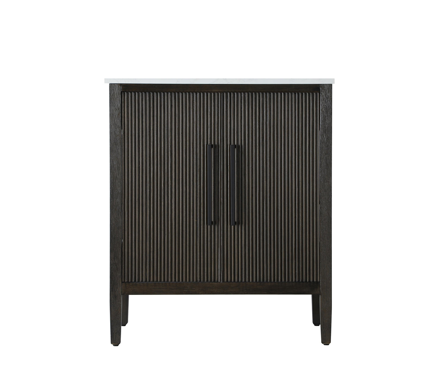 30 inch Single Bathroom Vanity in Chocolate Oak