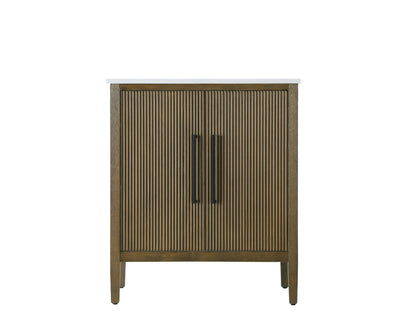 30 inch Single Bathroom Vanity in Hazel Oak