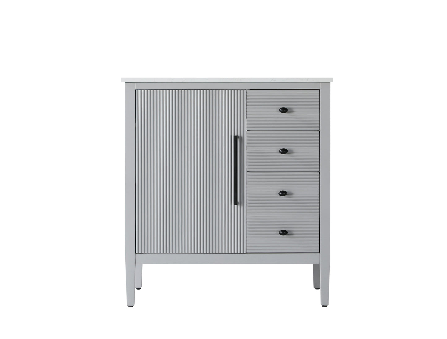 32 inch Single Bathroom Vanity in Grey