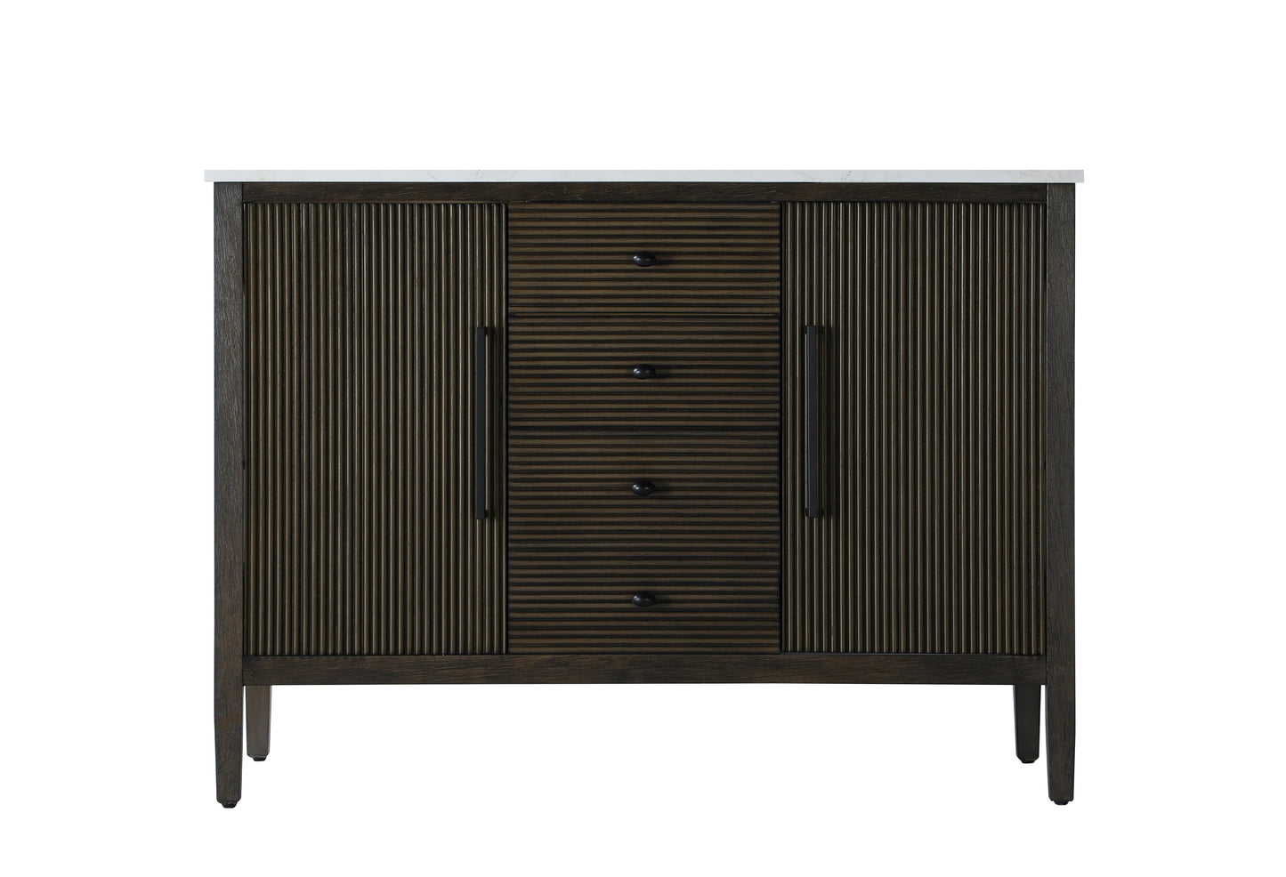 48 inch Single Bathroom Vanity in Chocolate Oak