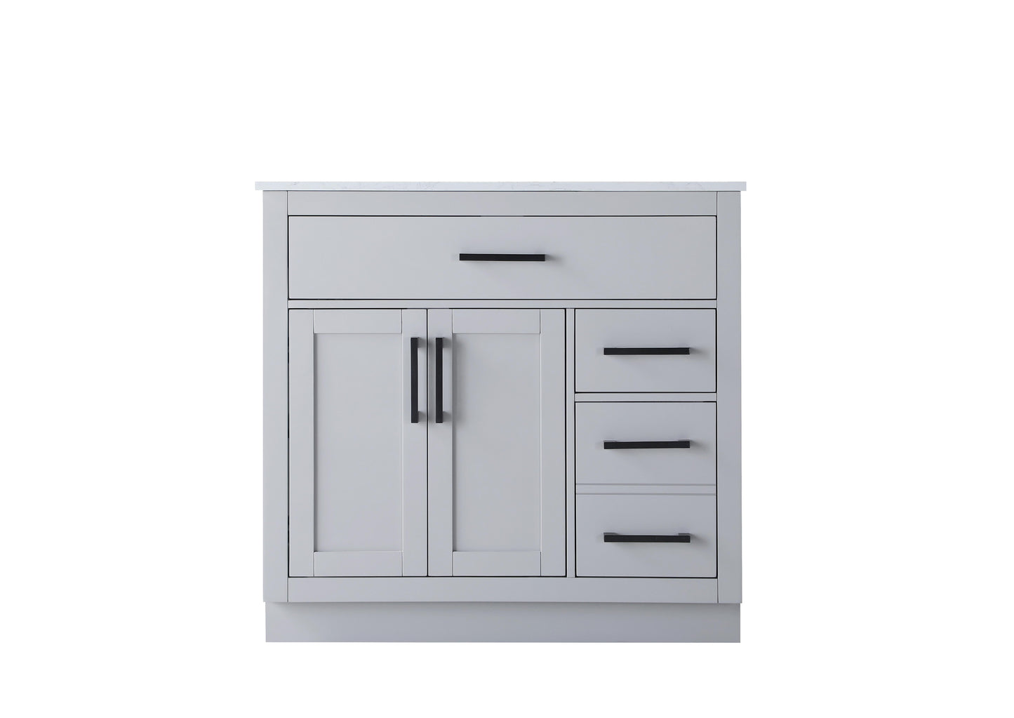 Alden 36 inch Single Bathroom Vanity in Grey