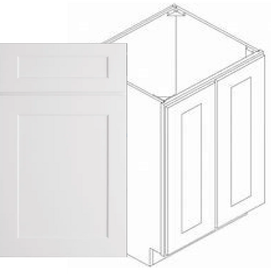 Value-Line Shaker base 2 door cabinet