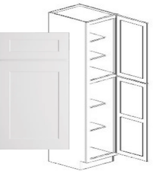 Value-Line Shaker pantry full-height cabinet
