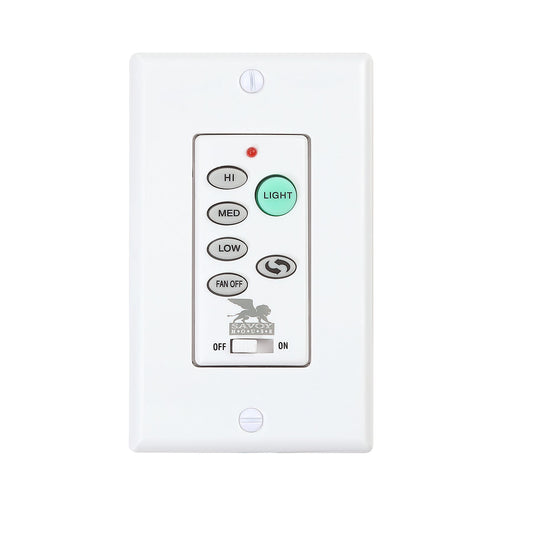 Wall Control and Receiver for AC Fan D'Lier