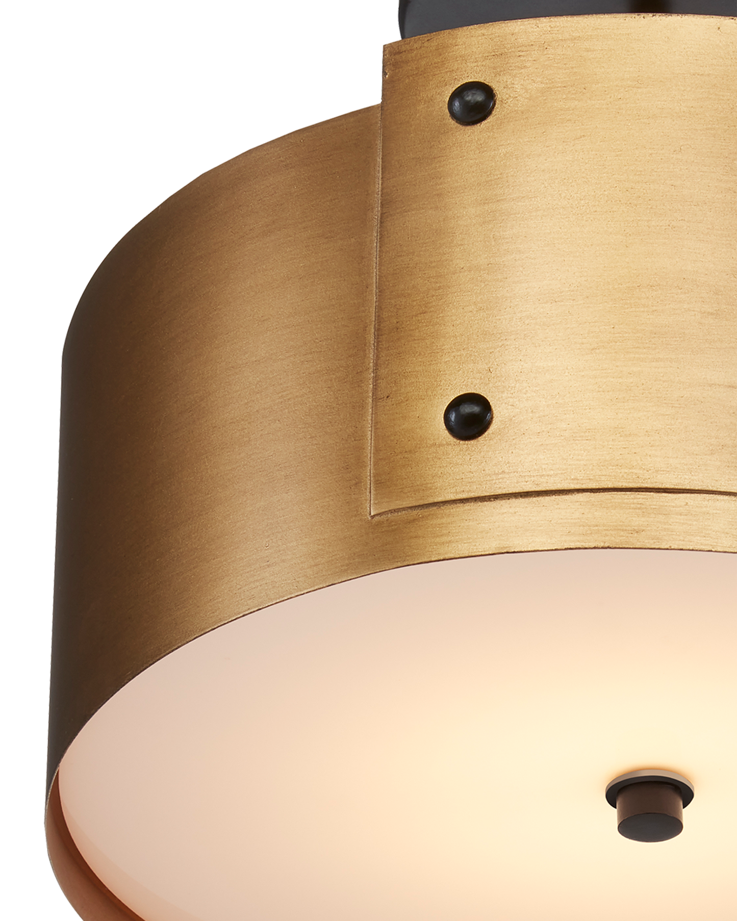 Ritsu Brass Semi-Flush Mount