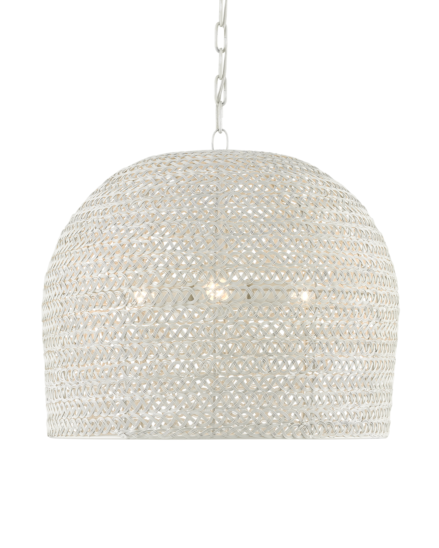 Piero Medium White Chandelier