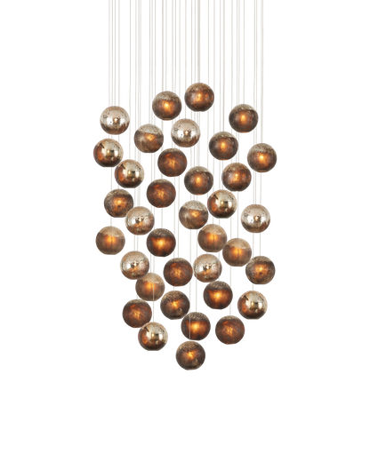 Pathos 36-Light Round Multi-Drop Pendant