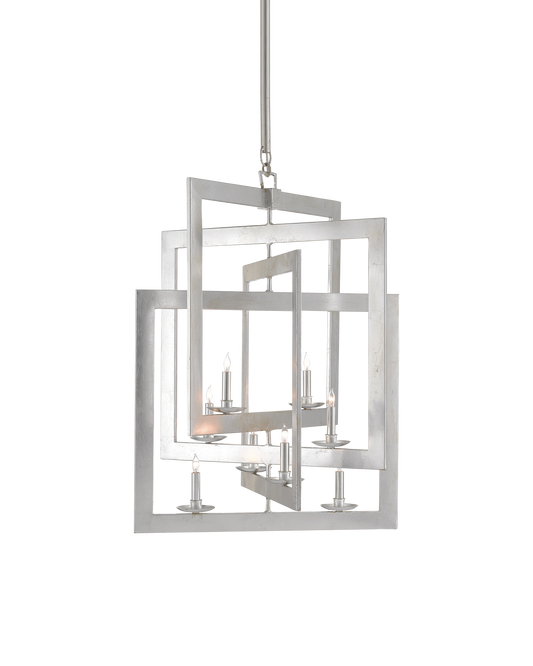 Middleton Large Silver Chandelier