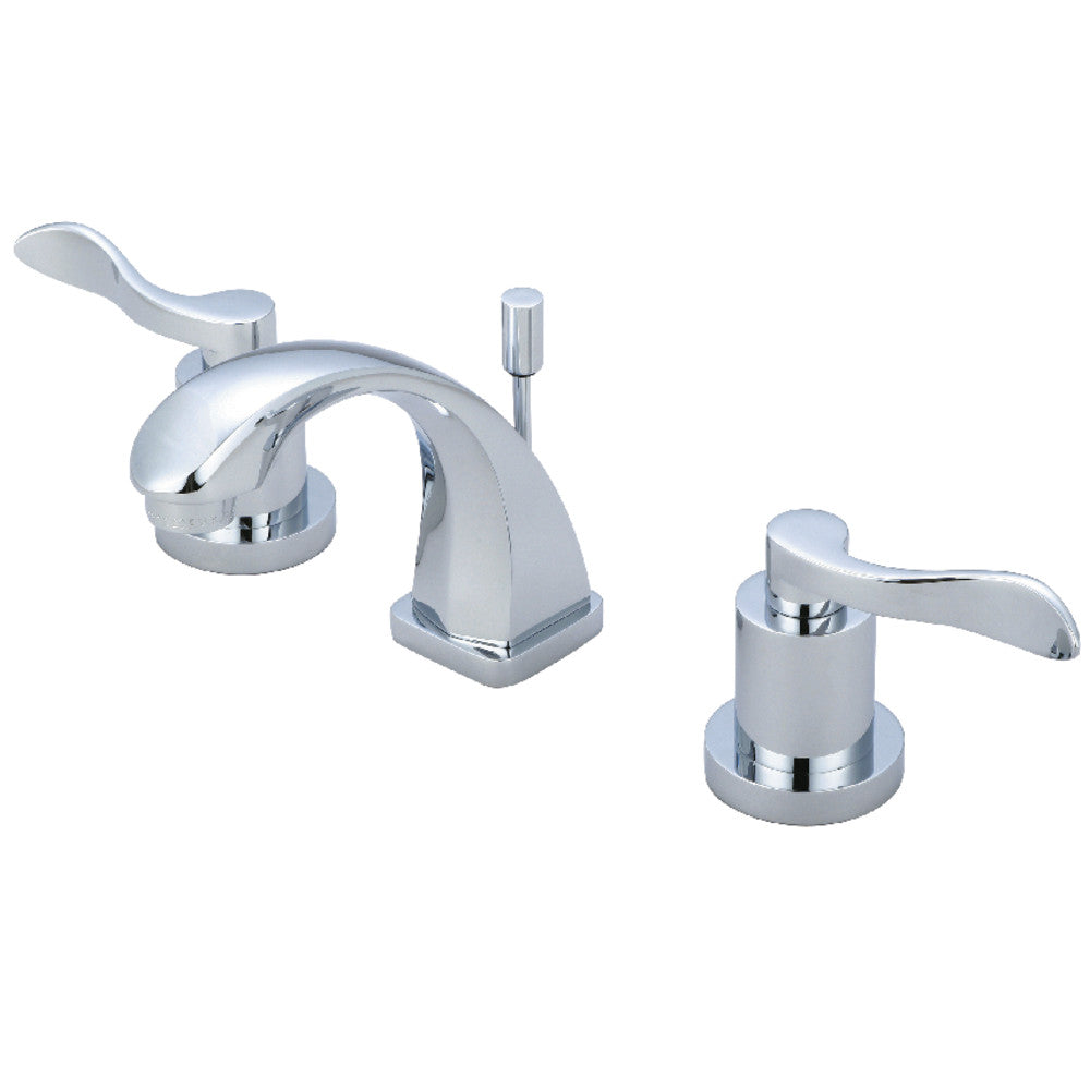NuWave Widespread Bathroom Faucet in Polished Chrome