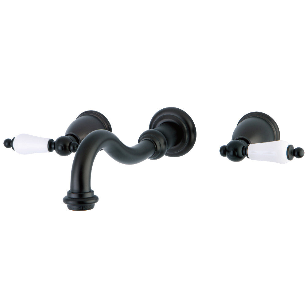 Vintage Wall-Mount Bathroom Faucet in Oil Rubbed Bronze
