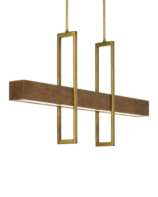 Tonbridge Chestnut Linear Chandelier