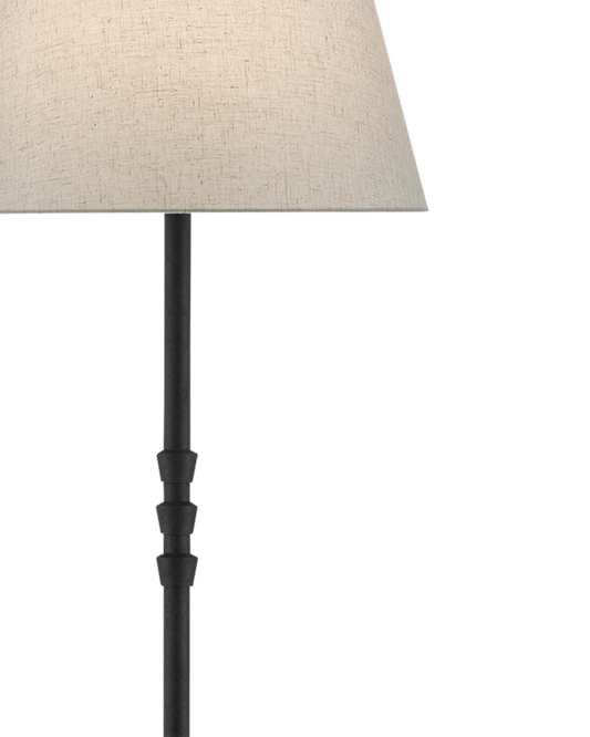 Lohn Black Floor Lamp