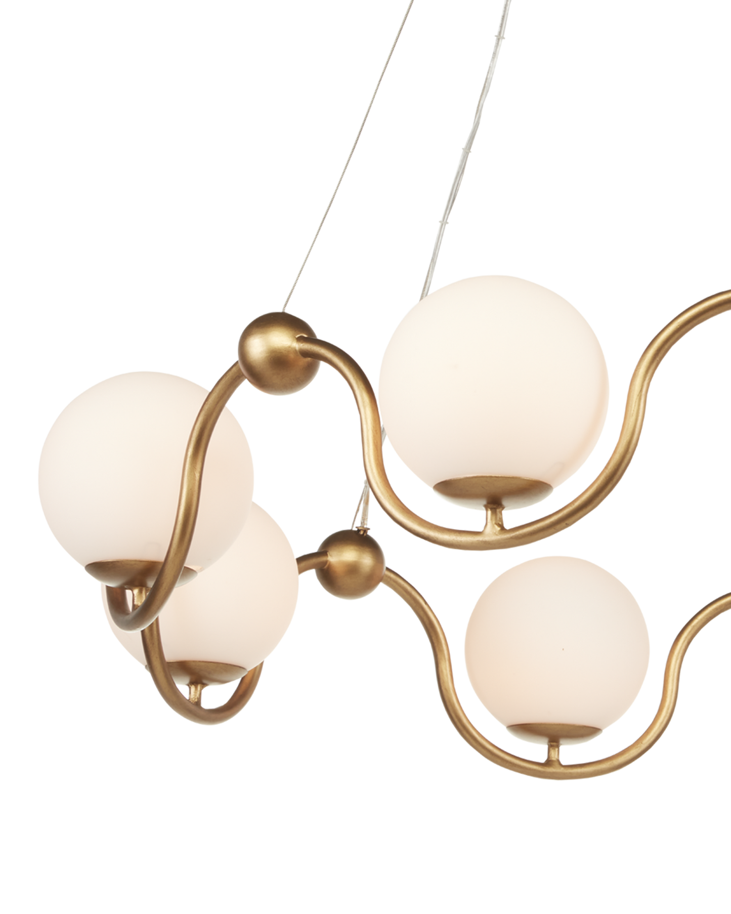 Equilibrium Brass Chandelier