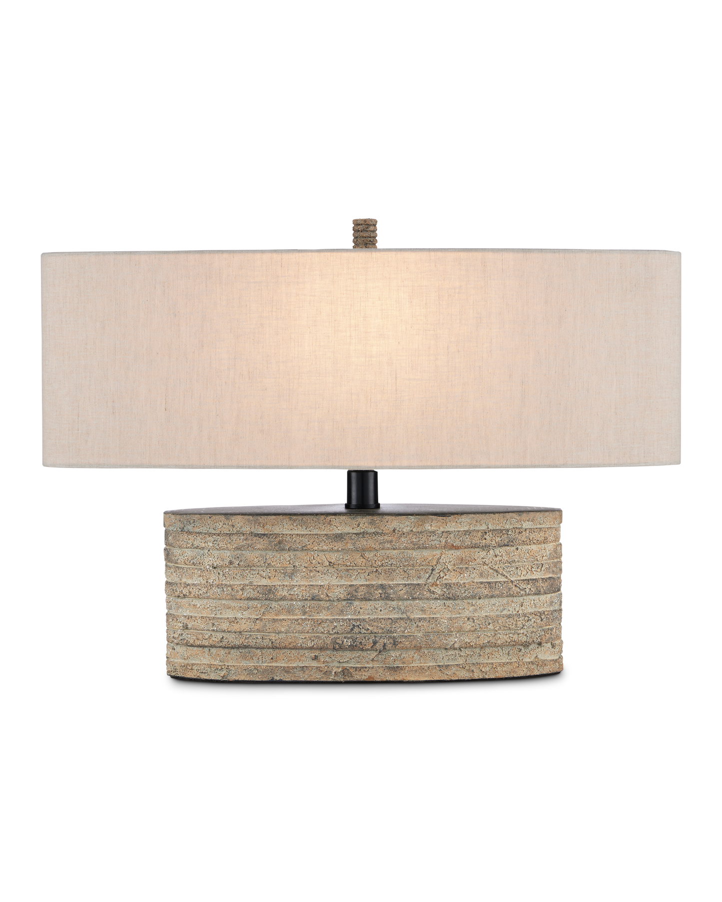 Innkeeper Rustic Oval Table Lamp