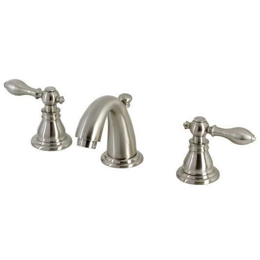 American Classic Widespread Bathroom Faucet in Brushed Nickel