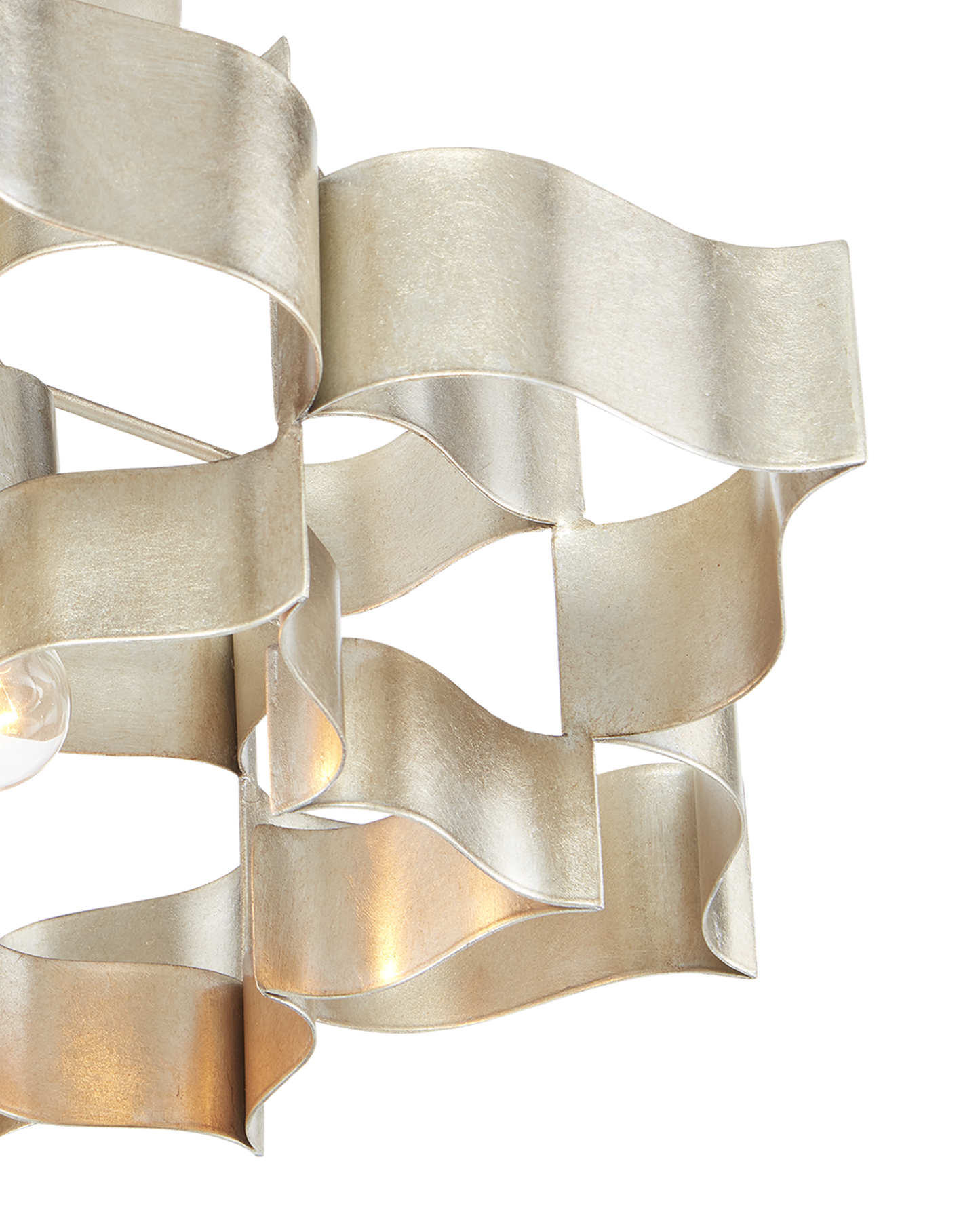 Grand Lotus Small Sliver Chandelier