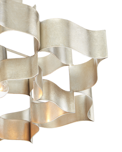 Grand Lotus Small Sliver Chandelier