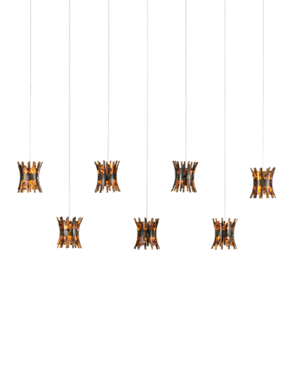 Alsop 7-Light Linear Multi-Drop Pendant